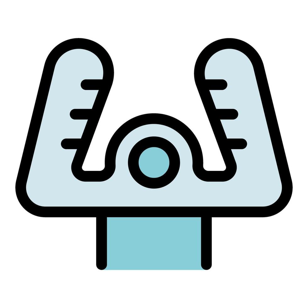 Car pedal showing speed control and acceleration functioning vector