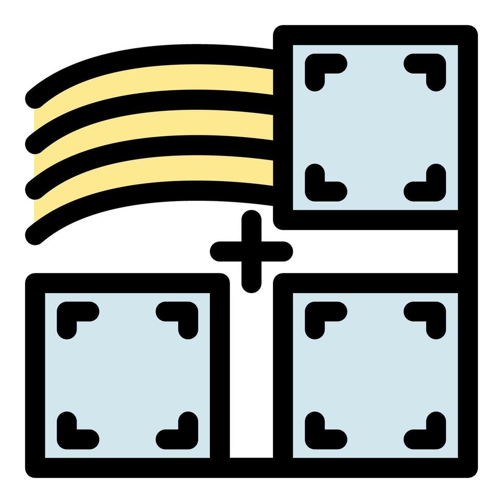 óptico fibra conectando a red cambiar en expansión cobertura vector