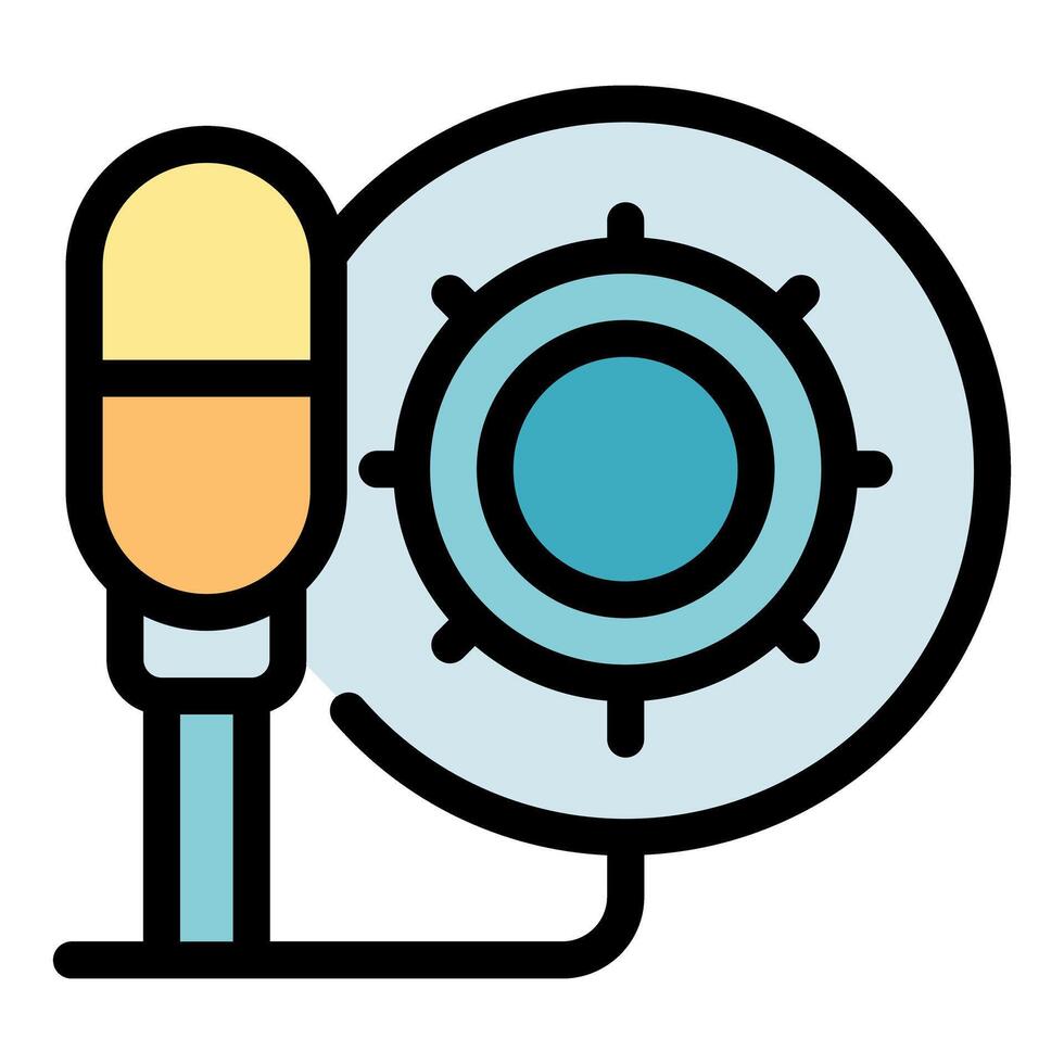 Asmr microphone recording relaxing sounds for autonomous sensory meridian response vector