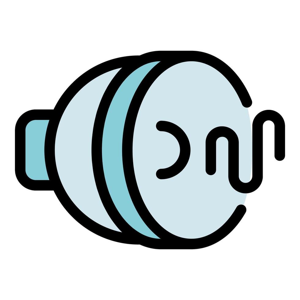 Electric plug emitting radio waves symbolizing wireless connection vector