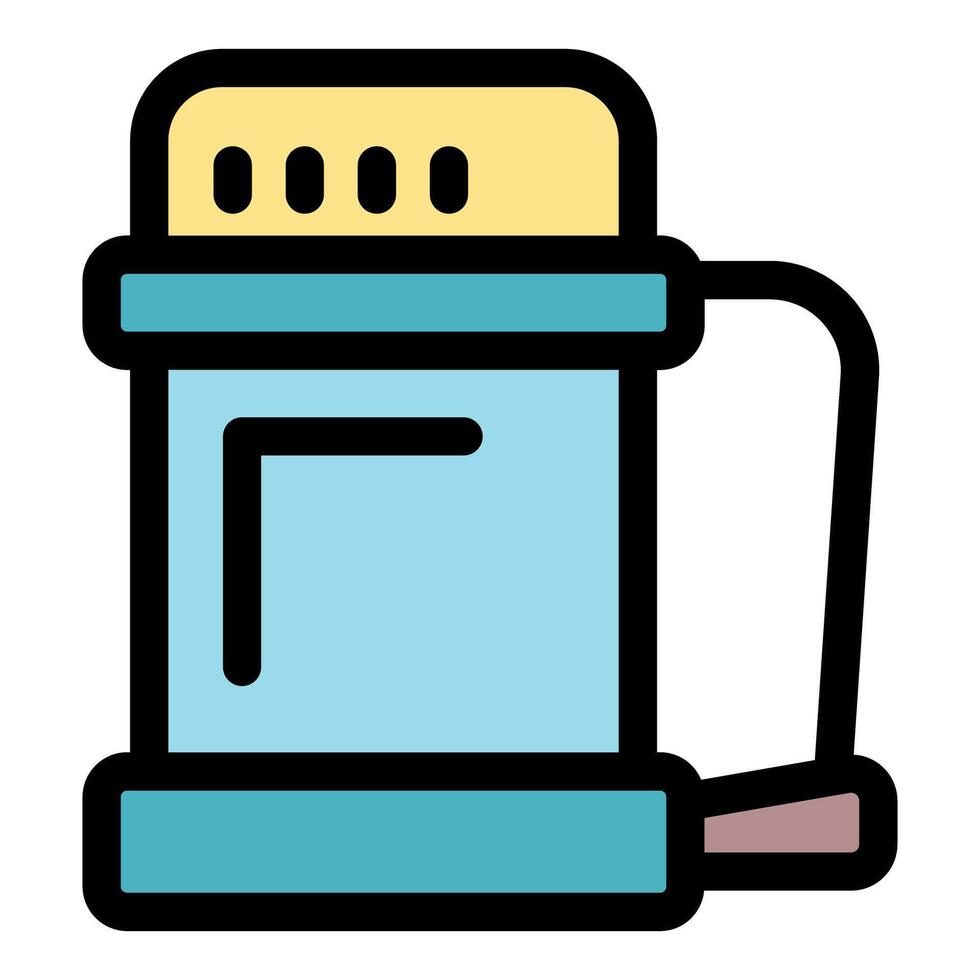 Portable espresso machine brewing fresh coffee on the go vector