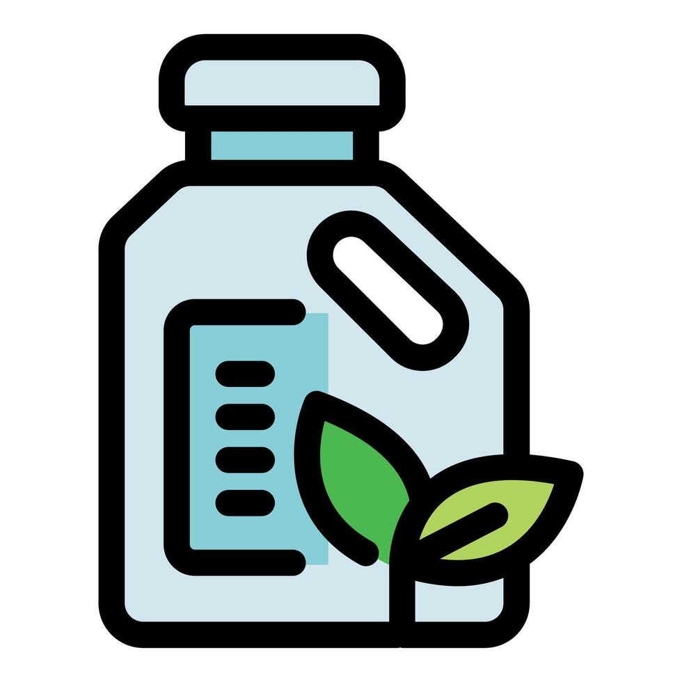Eco friendly detergent bottle promoting sustainable cleaning practices vector