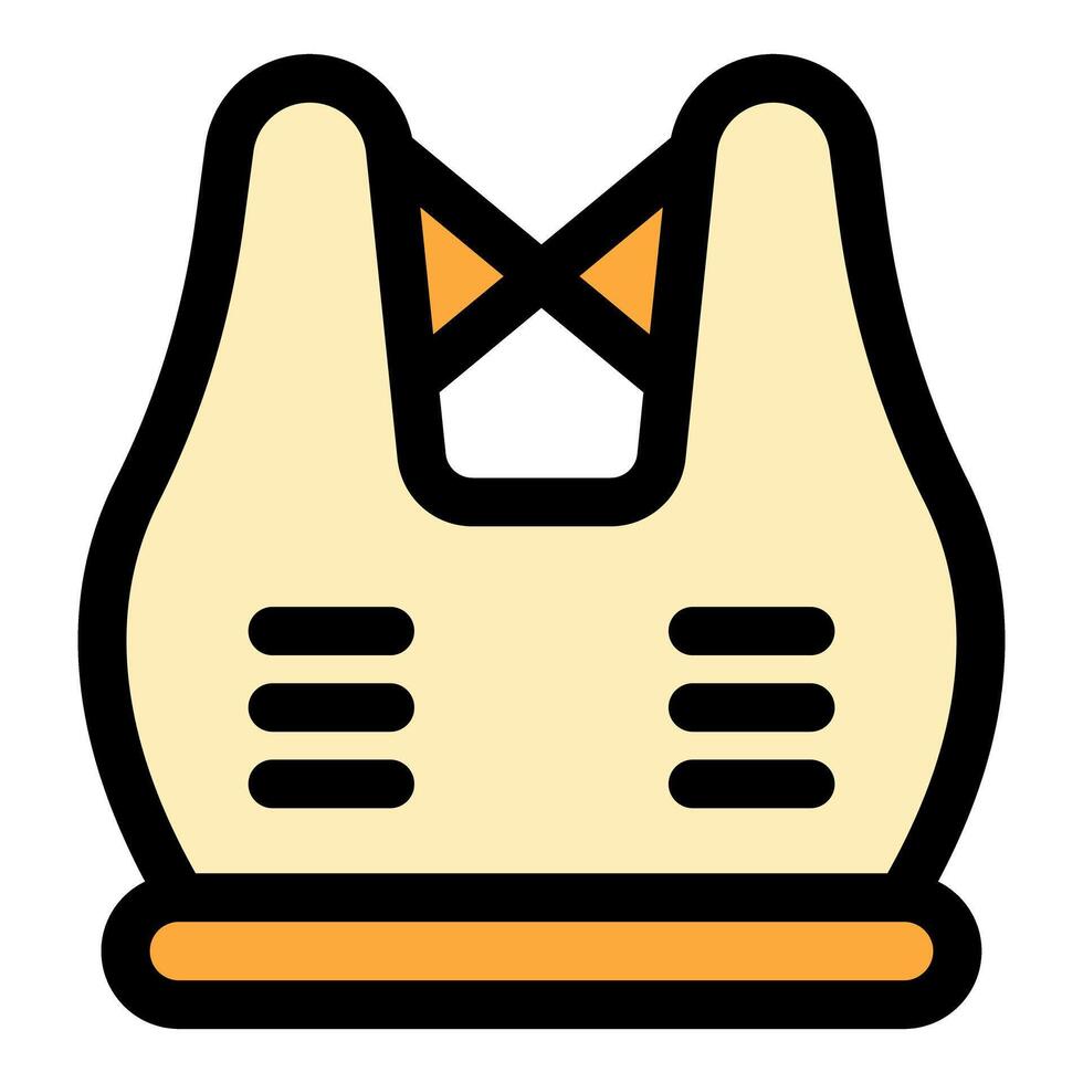 Posture corrector device supporting back and shoulders for good posture vector