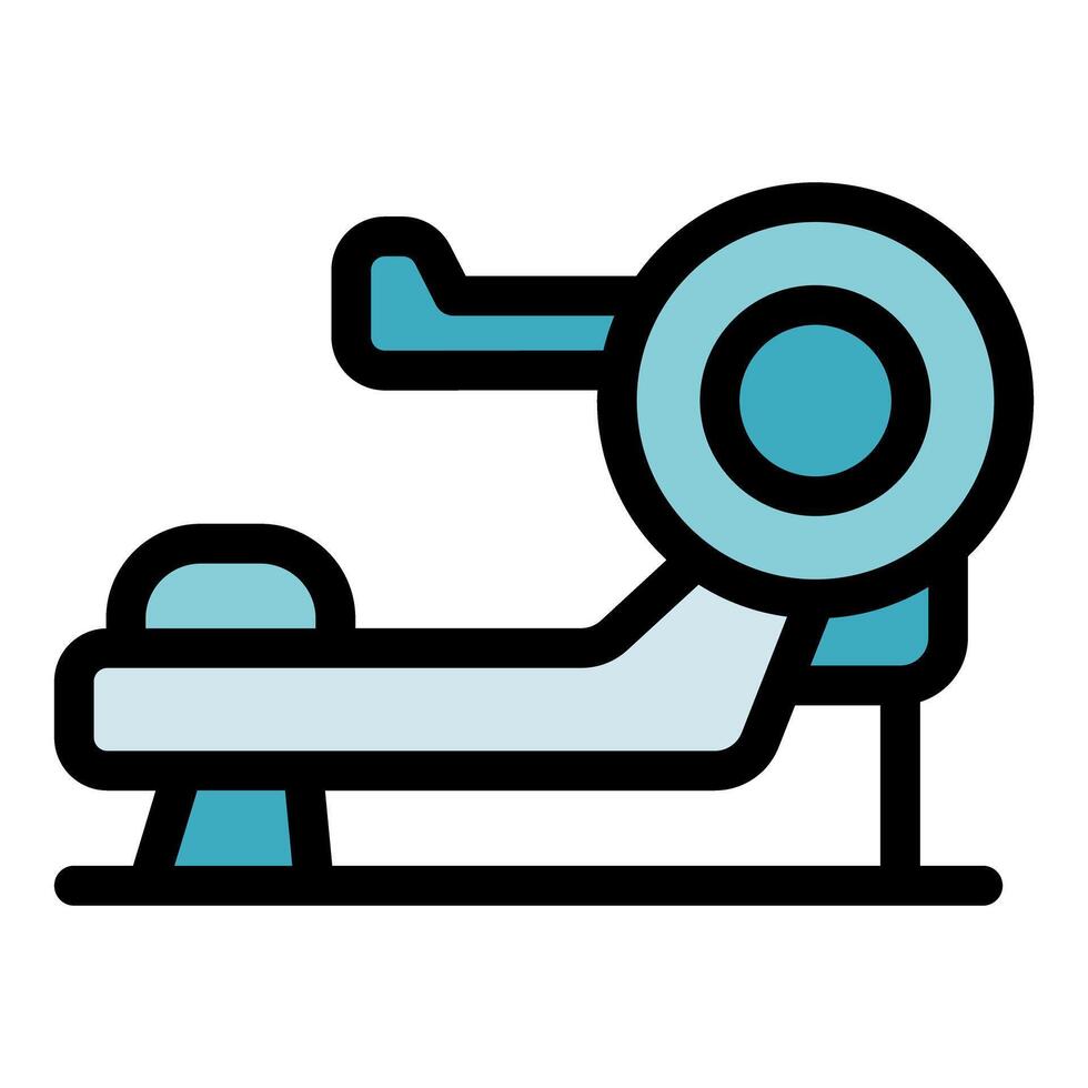 Modern rowing machine for indoor exercise and cardio workout vector