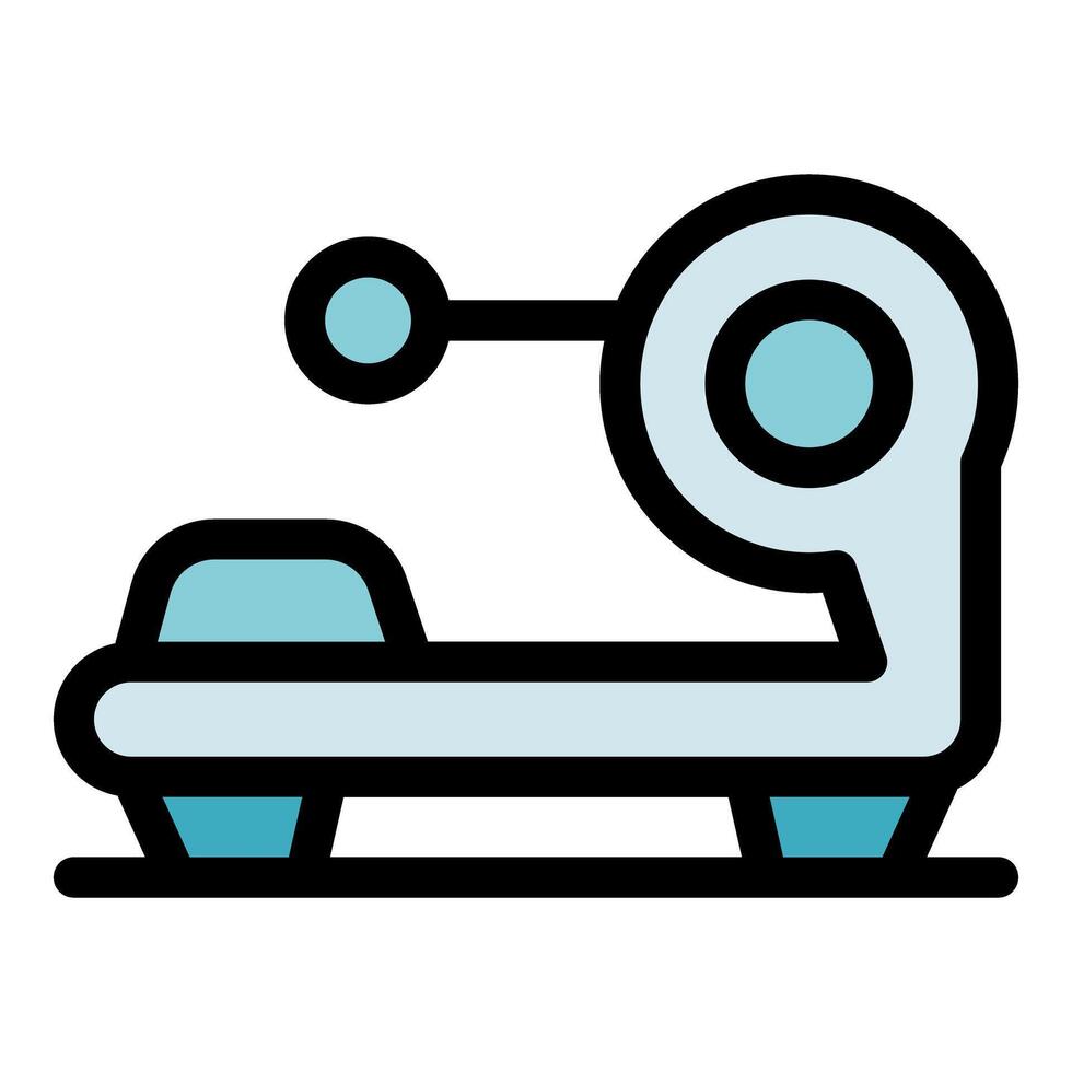 Exercise simulator machine promoting physical activity and fitness vector