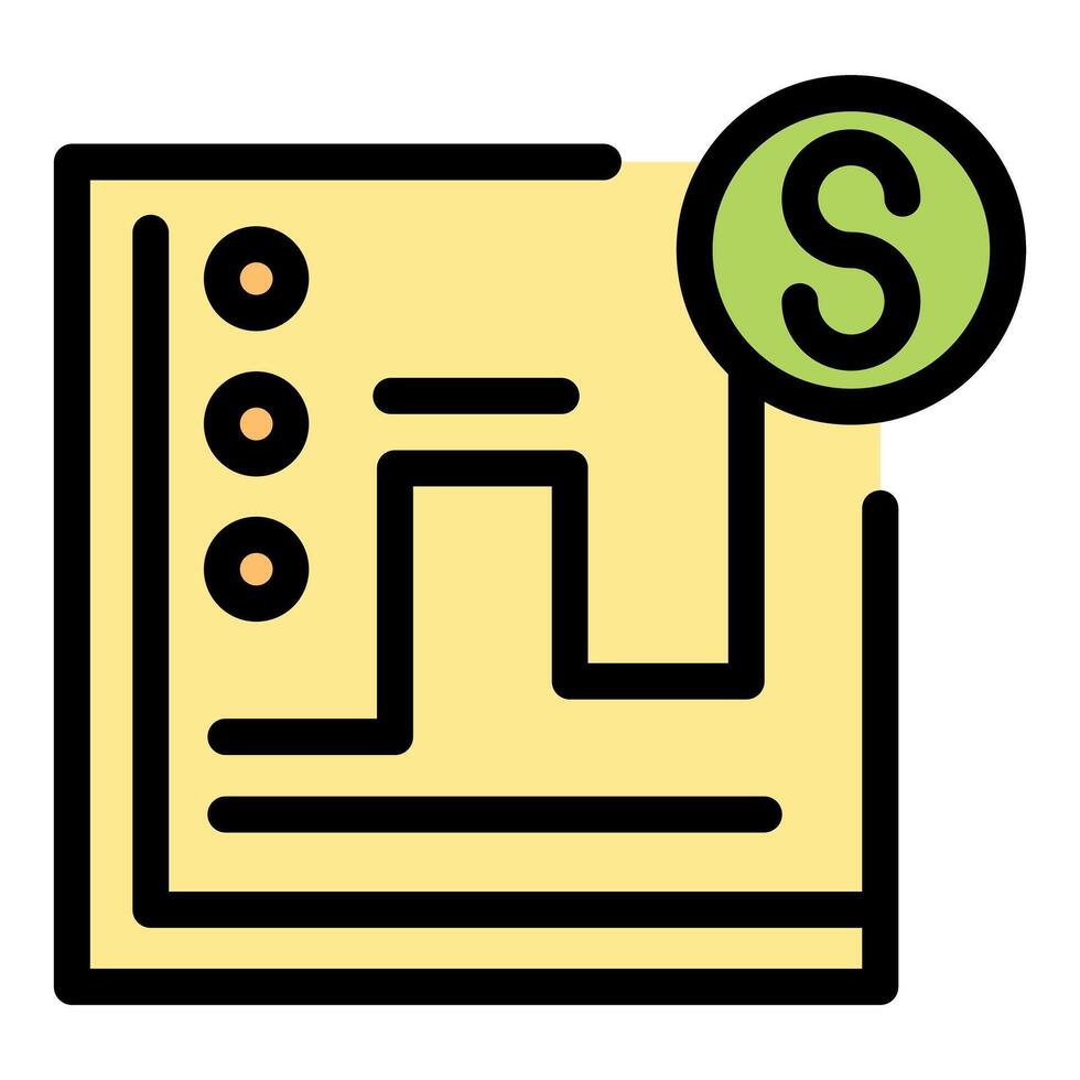 Crowdfunding platform showing money growth and fundraising progress vector
