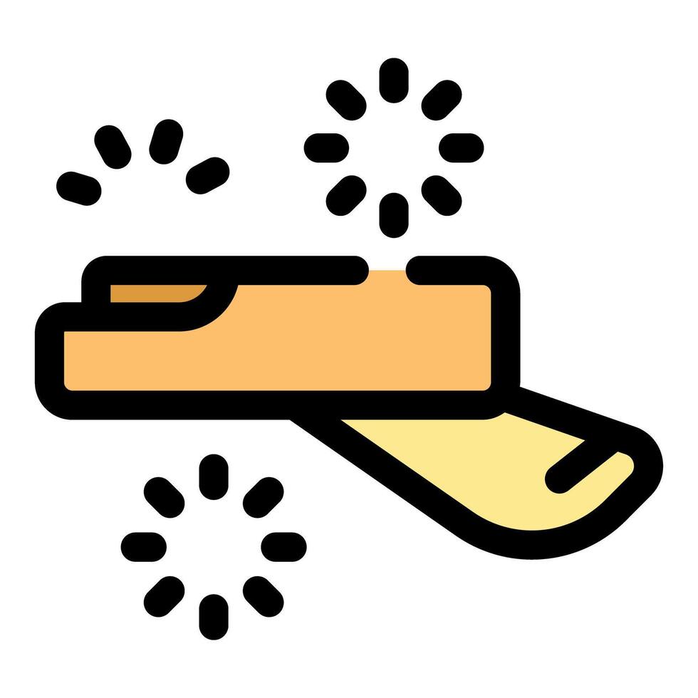 Smart air conditioner optimizing room temperature with loading icons vector