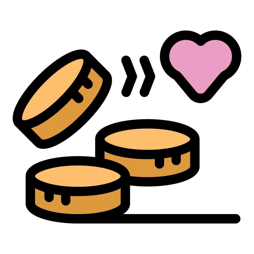 Bongo drums playing with passion and love, musical instrument expressing affection vector