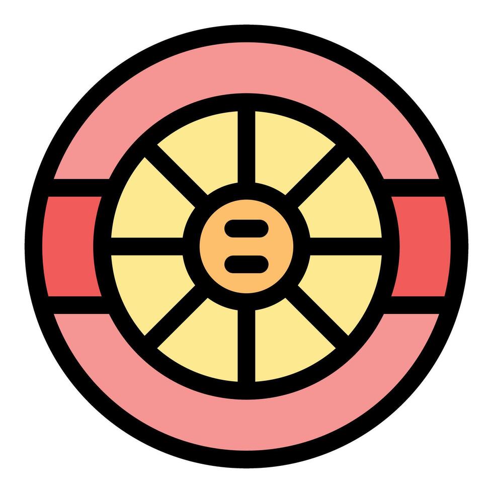 Dharma wheel rotating, symbolizing buddhist teachings and the path to enlightenment vector