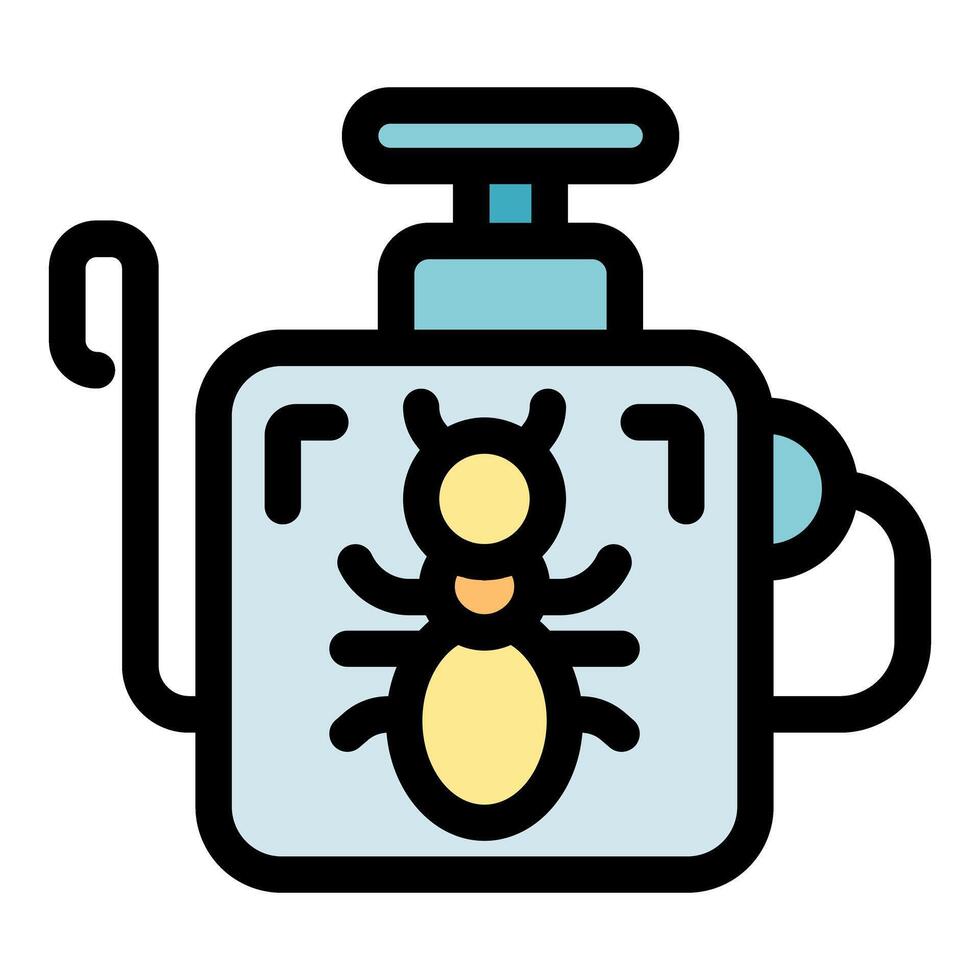 Electronic insect killer lamp showing dead insect inside vector
