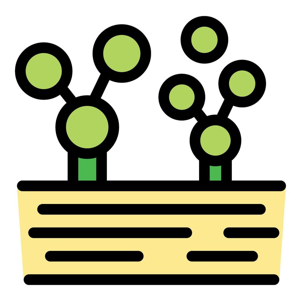 Growing molecular nanostructures in substrate material for nanotechnology applications vector