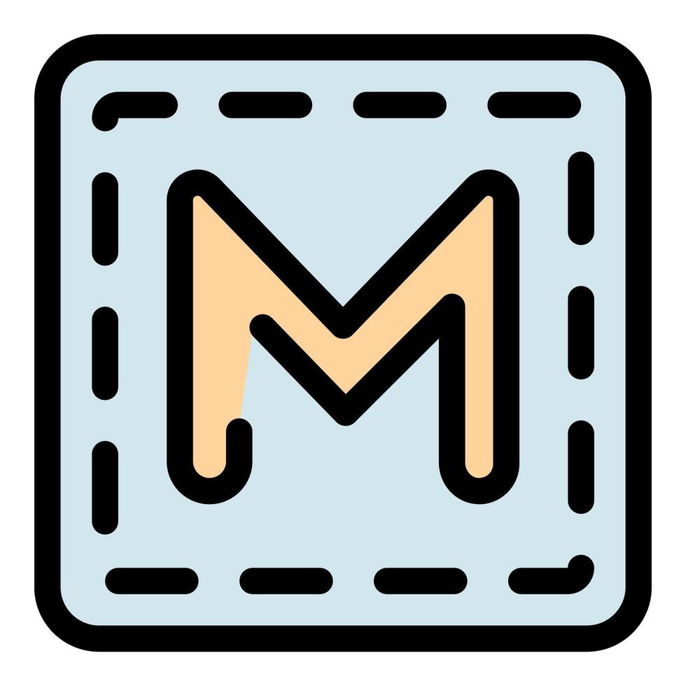 Mail icon representing sending and receiving messages vector