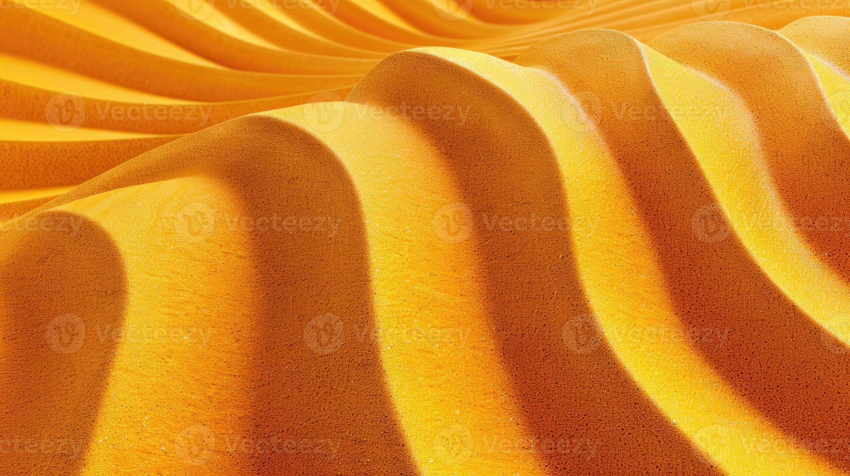 Abstract Golden Wavy Surface with Texture photo