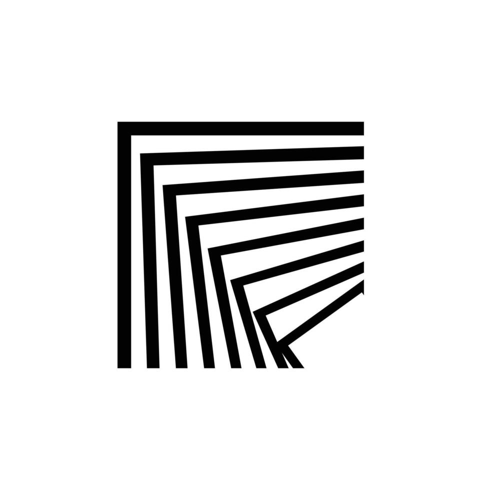 Icon box ceramic abstract vector