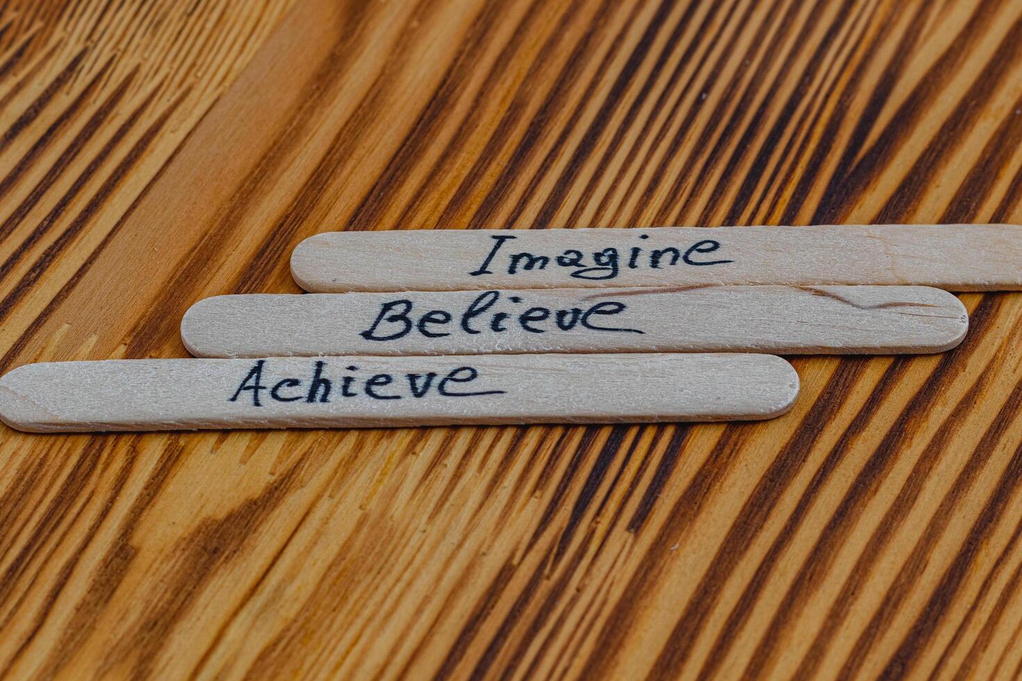 Imagine, positive thoughts to increase self esteem, improvement photo