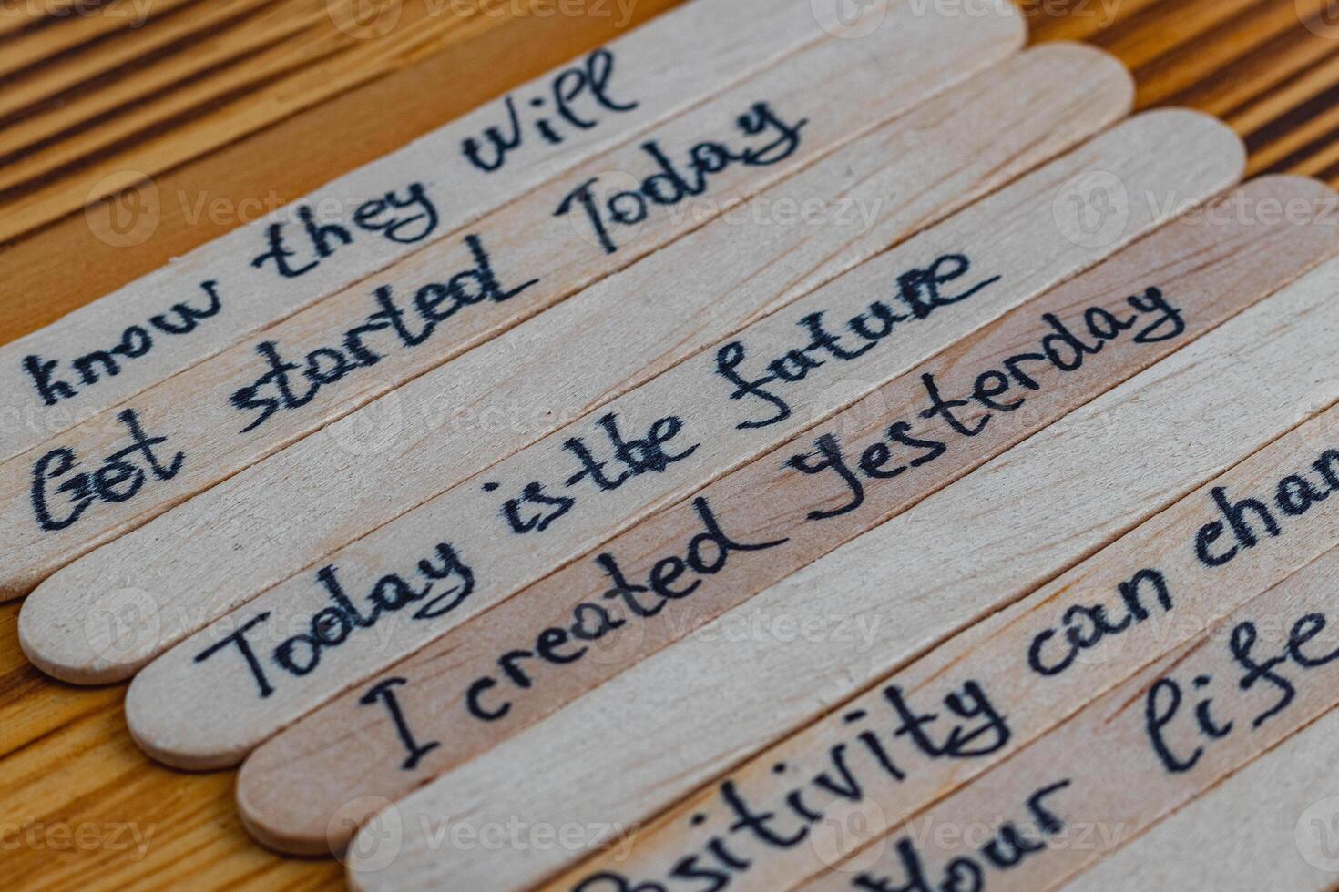 Today is the future I created yesterday positive thoughts to increase selfesteem photo