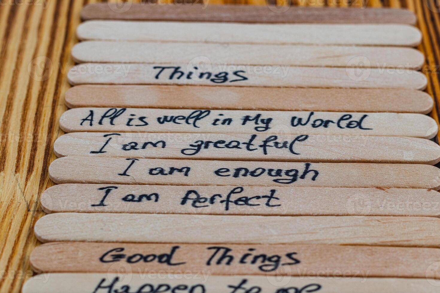 Desires and dreams, positive thoughts to increase self esteem, improvement photo