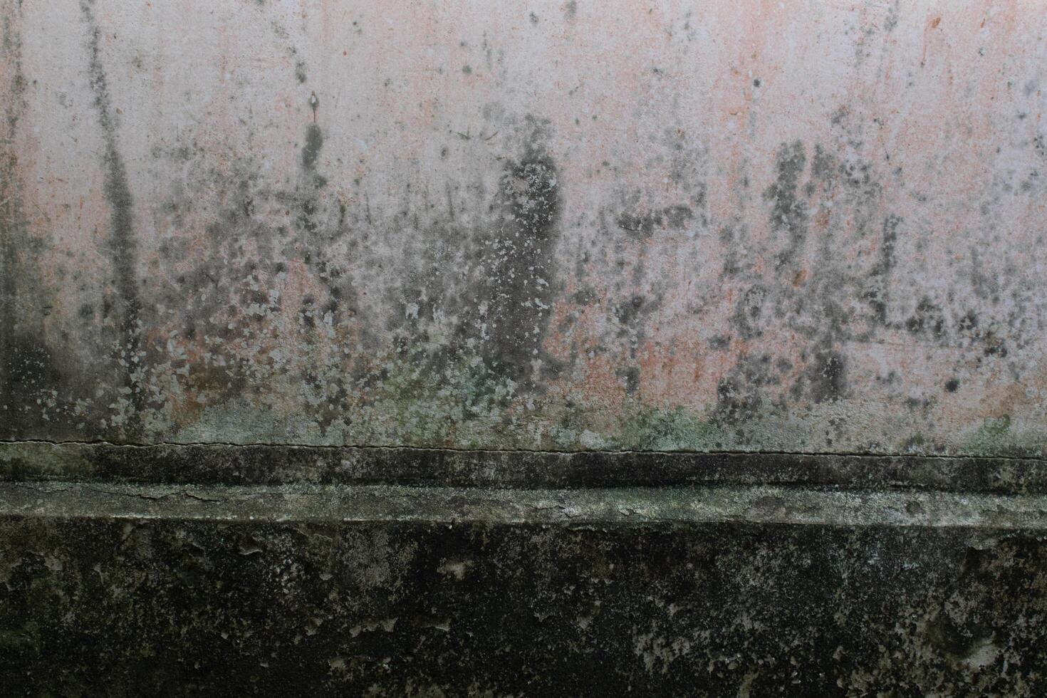 Old moldy concrete wall in the background photo