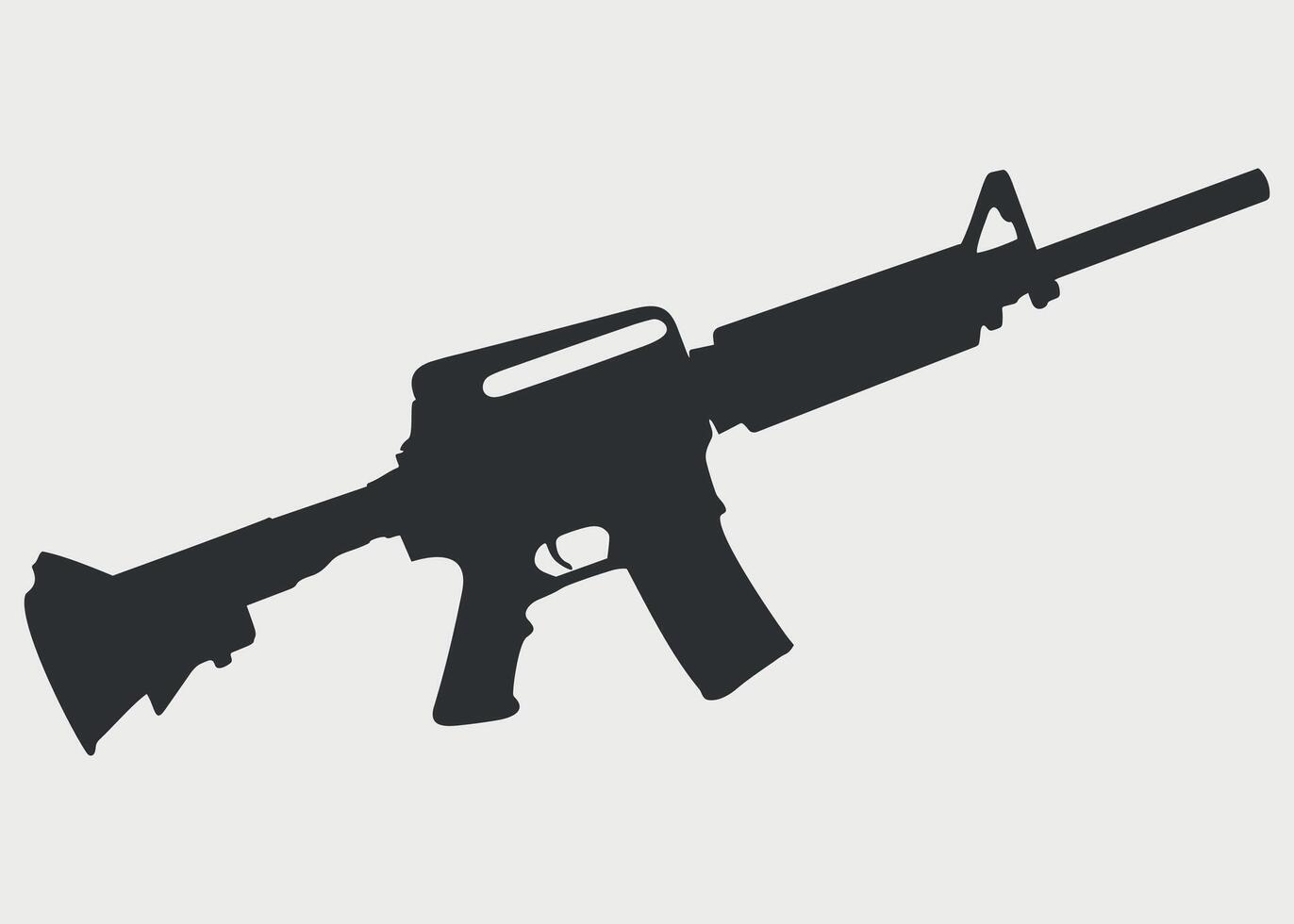 machine gun icon isolated on white background vector