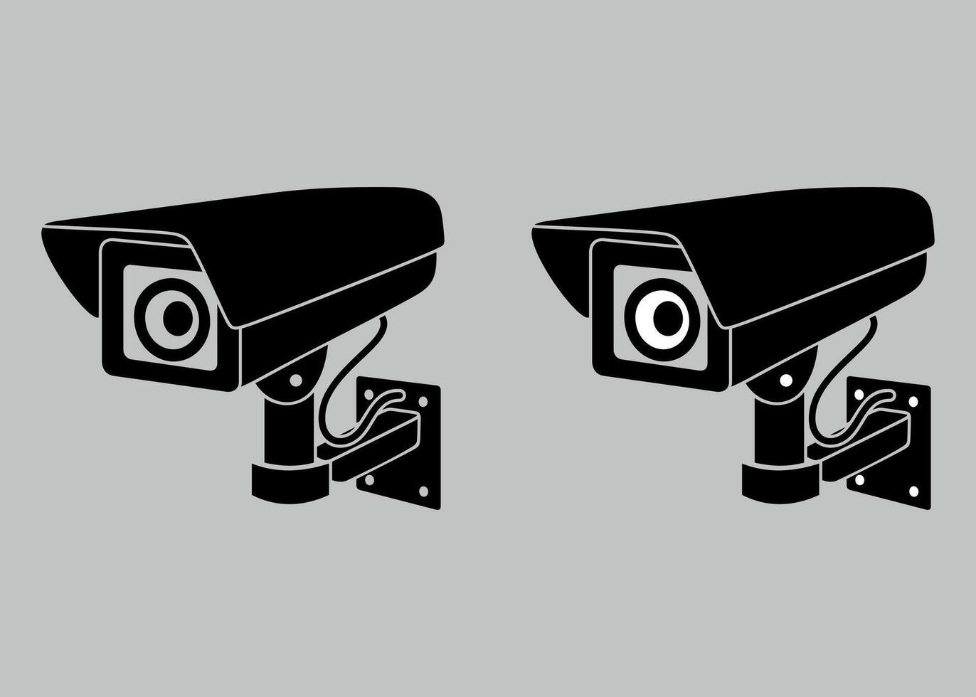 cctv camera icon isolated on white background vector