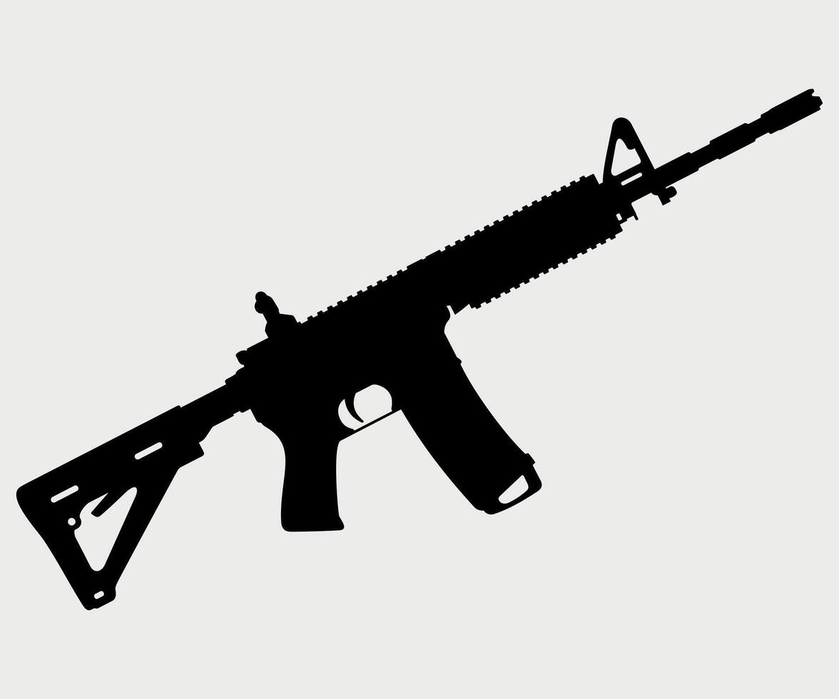 machine gun icon isolated on white background vector