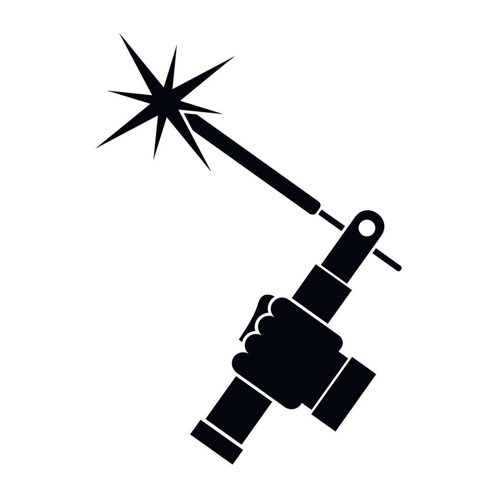 gas burner icon isolated on white background vector
