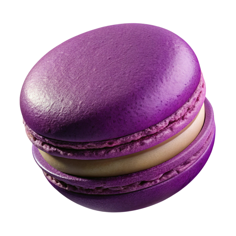 Transparent purple macaron png