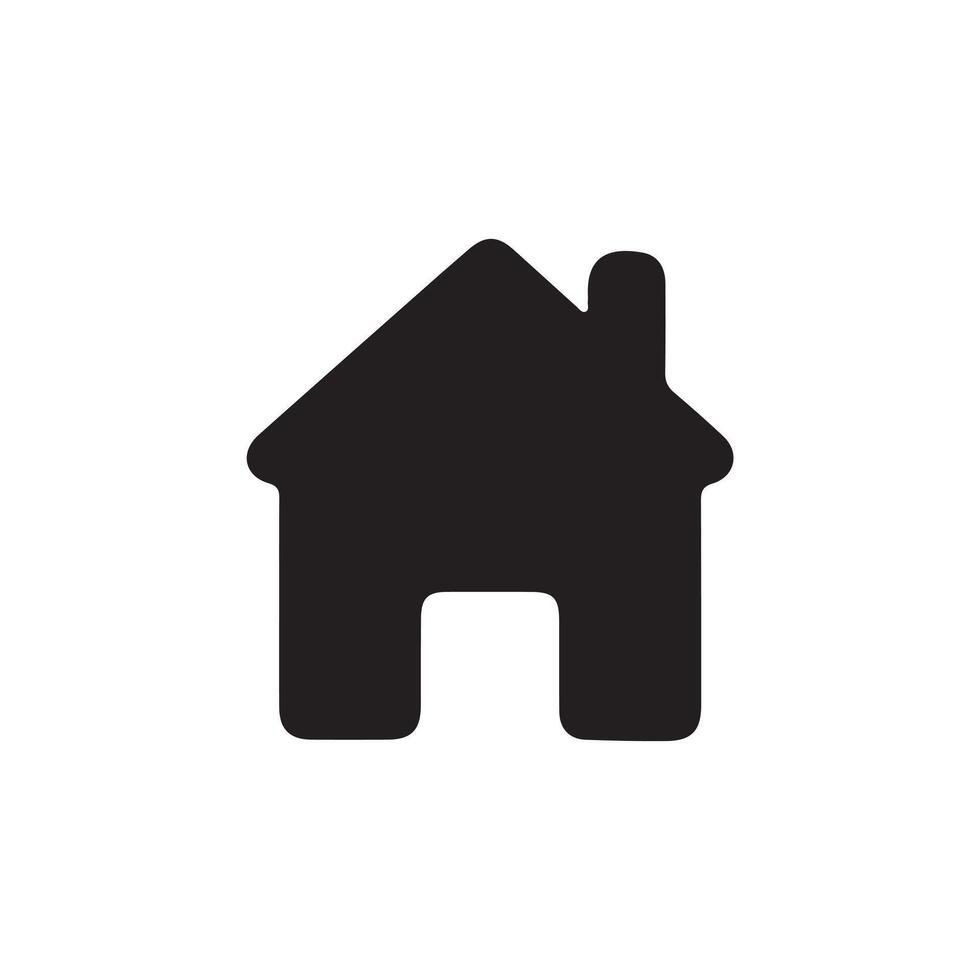 basic icon black islolated on white background vector