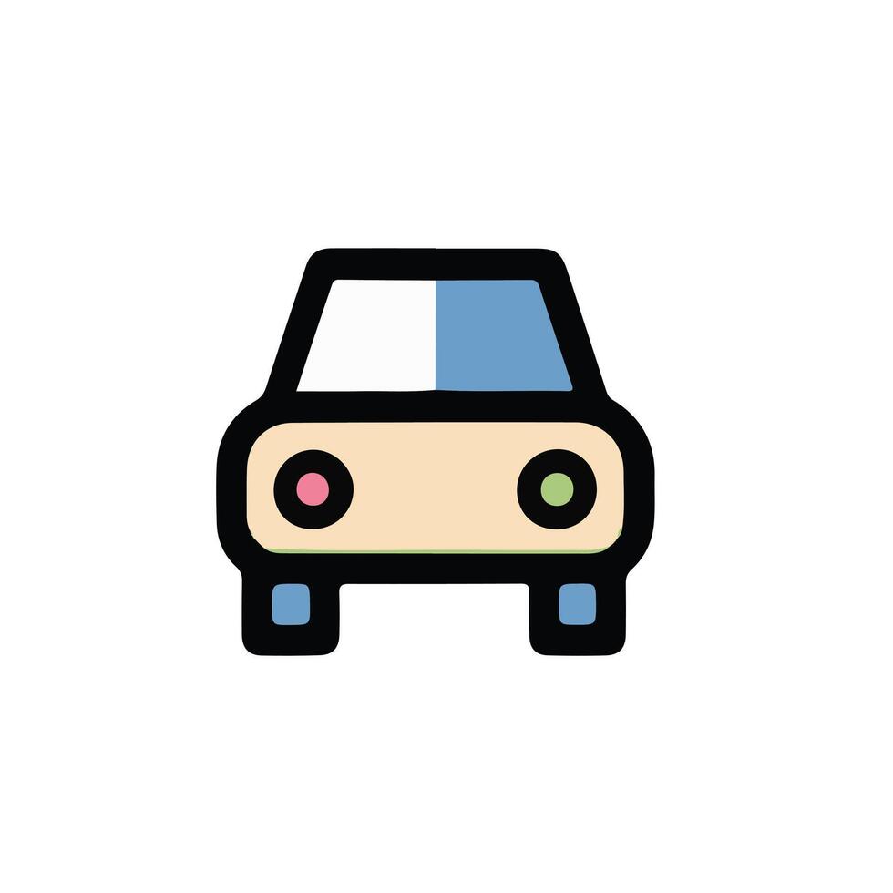 Car icon illustration vector