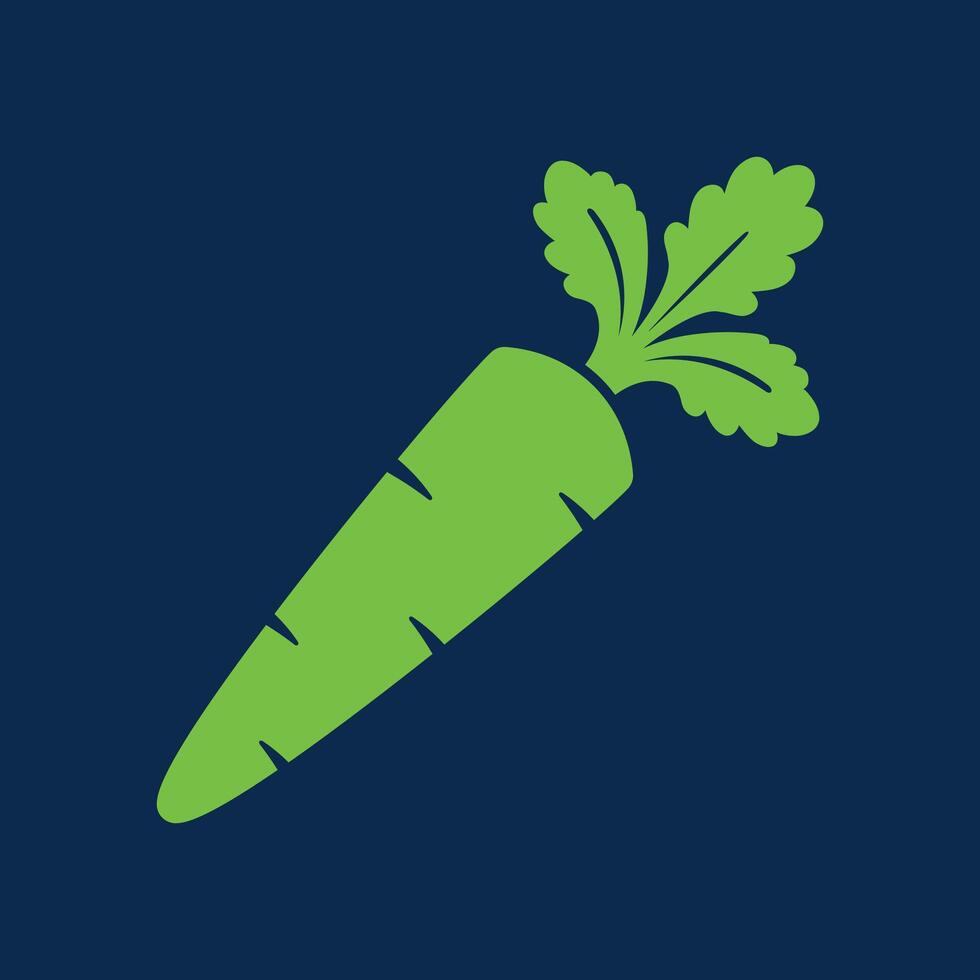 Carrot Vegetable trendy artwork pleasant abstract illustration colorful practical design vector