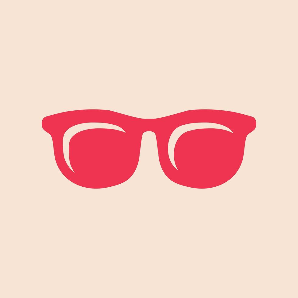 Cool Sunglasses trendy artwork aesthetic abstract illustration colorful practical design vector