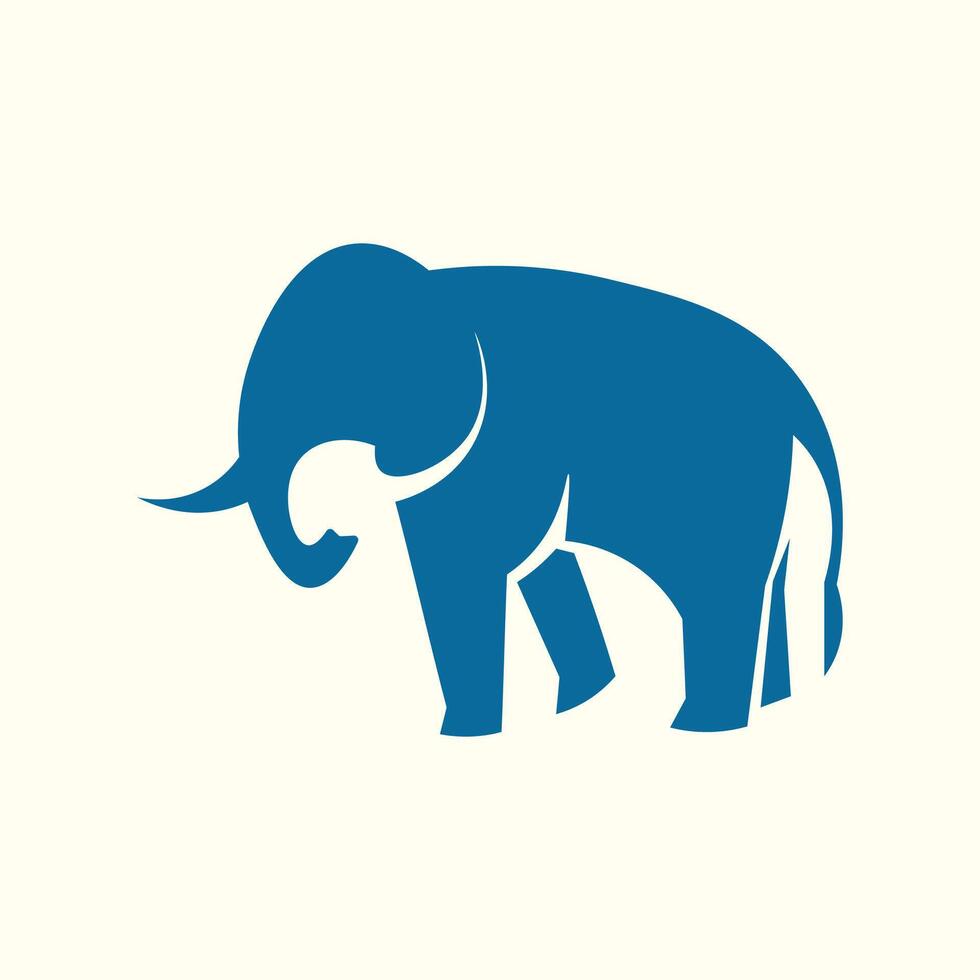 Elephant trendy artwork stunning abstract illustration colorful applied design vector