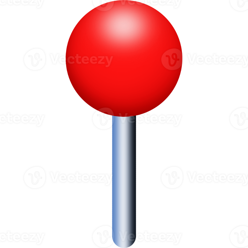 Red pin. Fixing pin png
