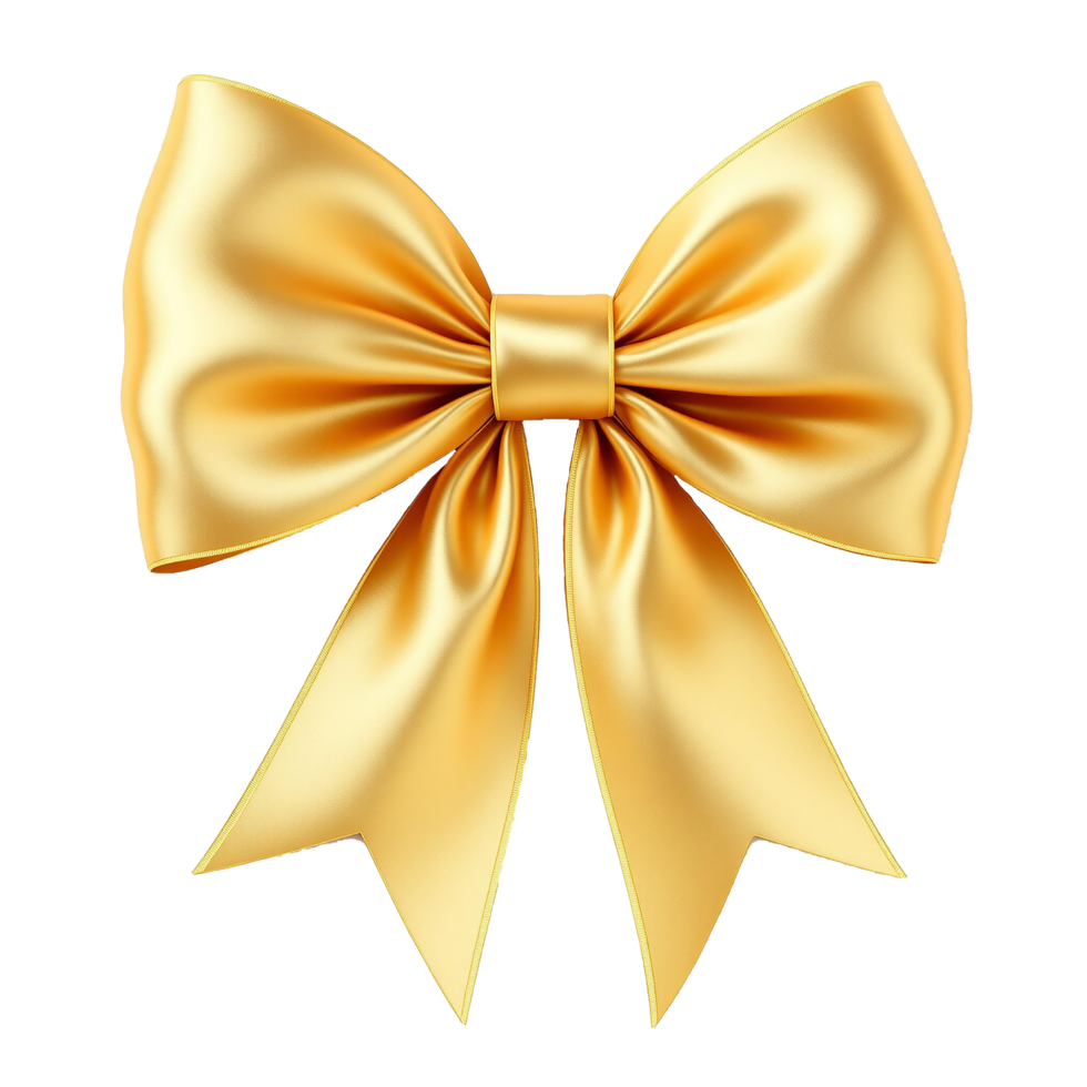Sophisticated 3D Single Color Bow png