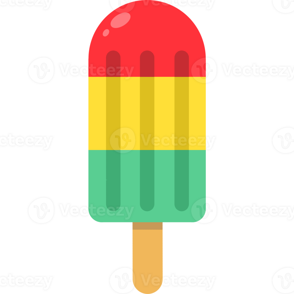 Ice cream icon. Rainbow ice cream. Ice cream shop menu. png