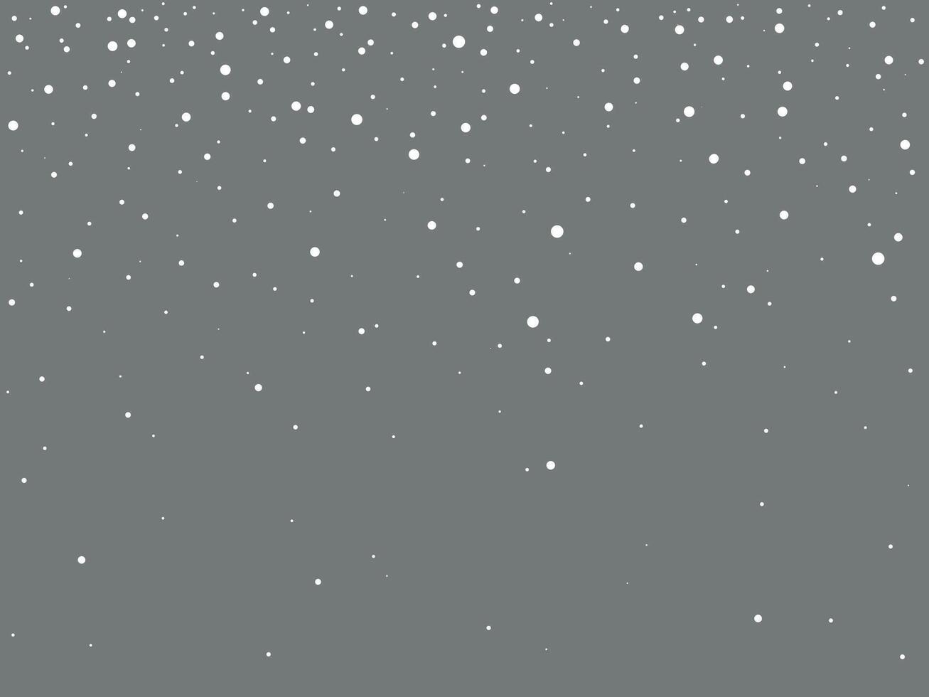 Overlay Winter Snowfall Decoration vector