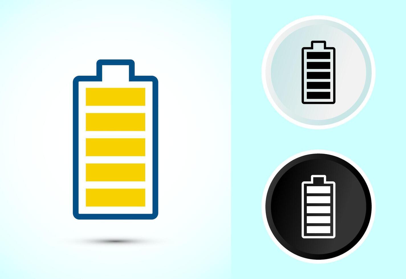 Battery Icon For Web and mobile application vector
