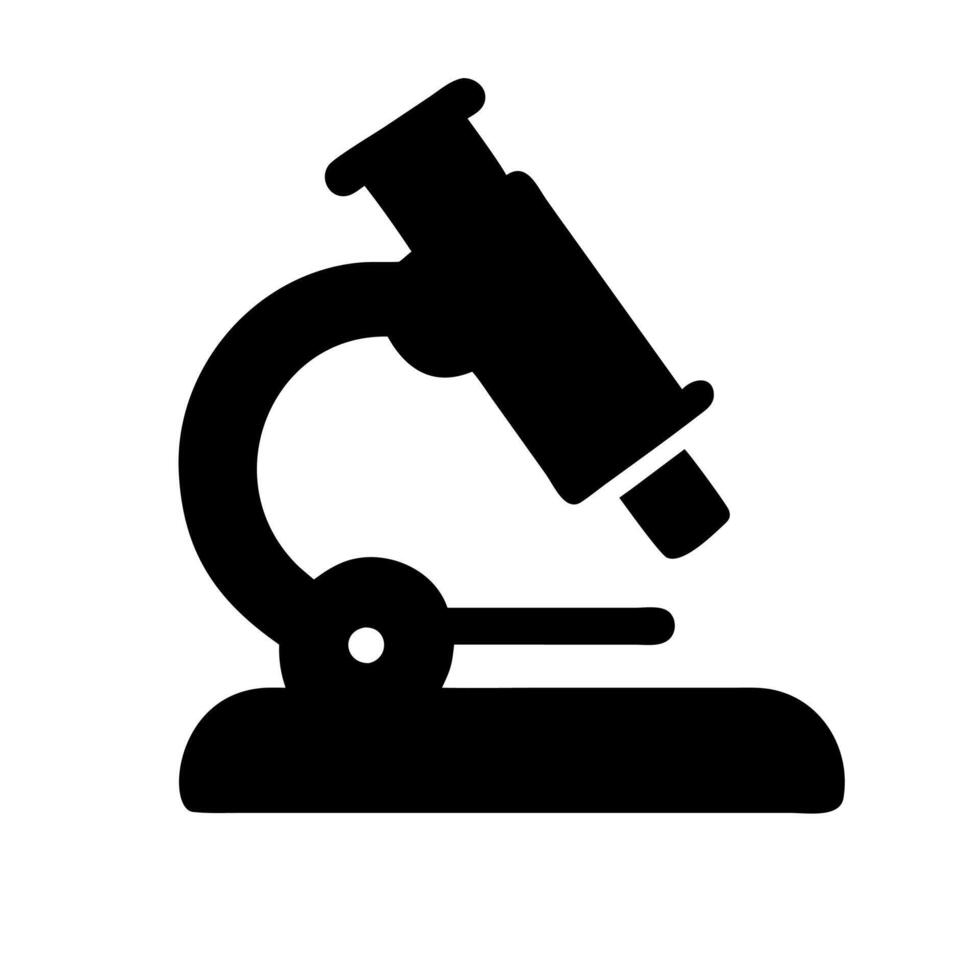 Microscope icon illustration vector