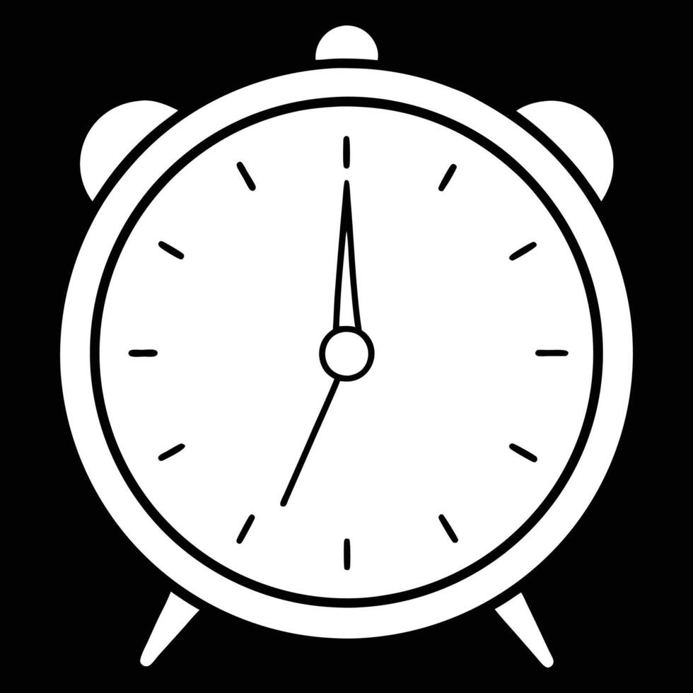 Frame with clock vector