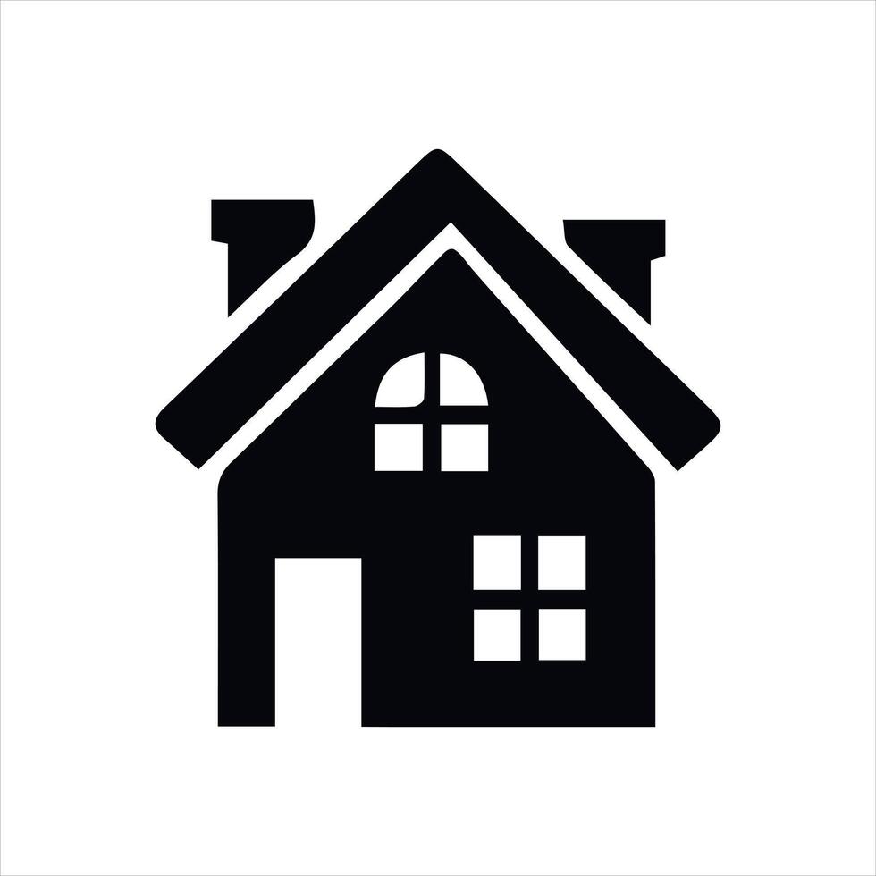 home icon for apps and websites. Collection home icons. House symbol. vector