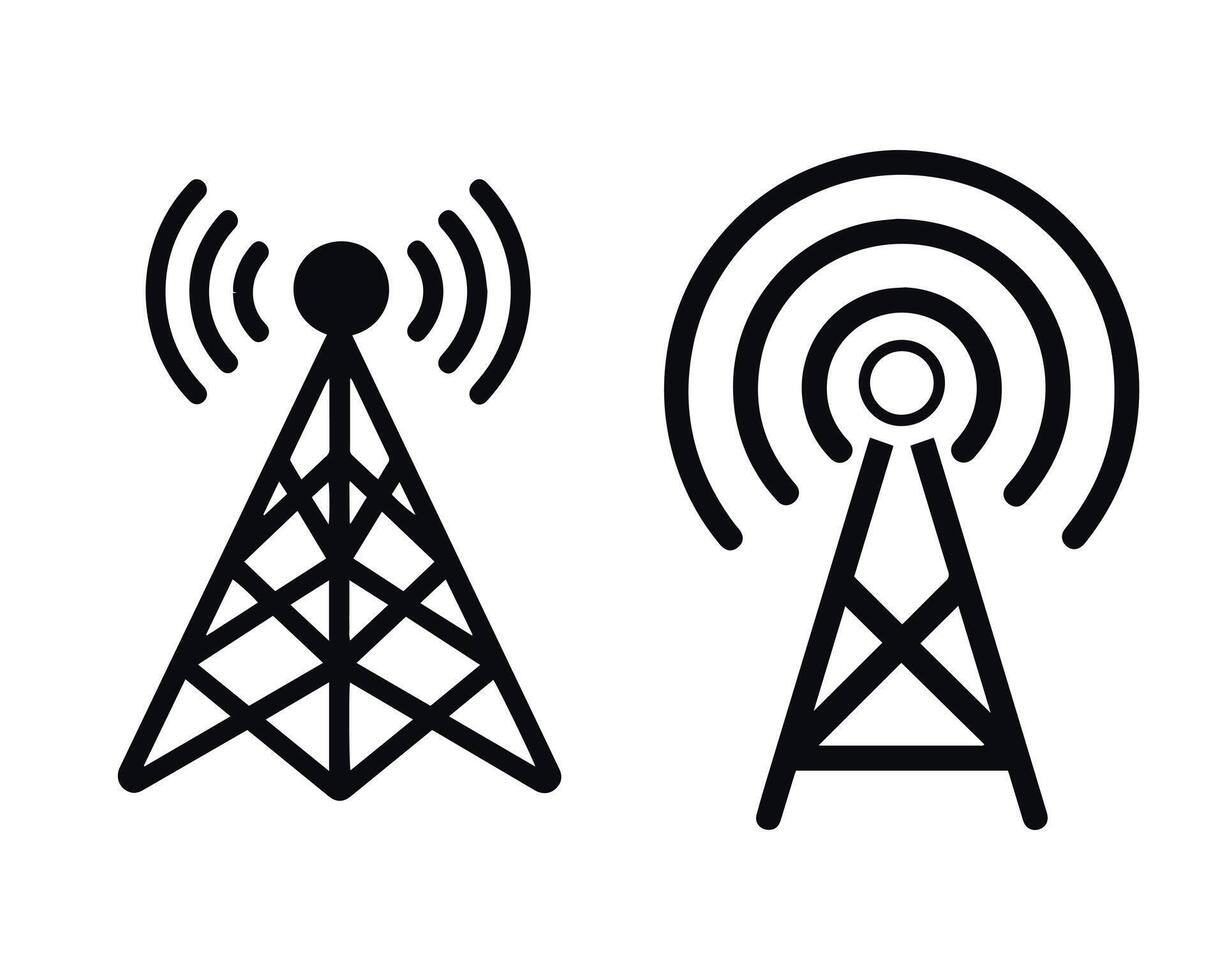 Nenwork Icons. illustration art of Network icons on a white background. vector