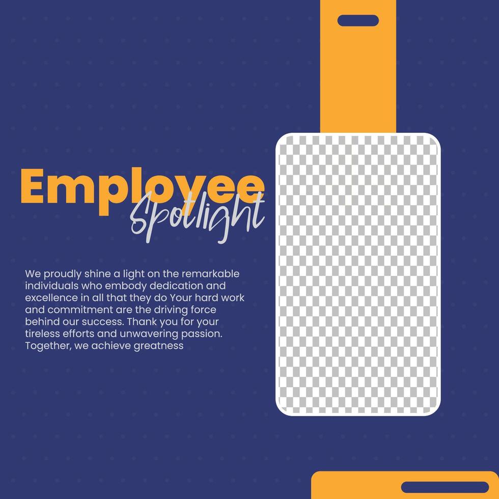 Welcome Aboard Social Media Post vector