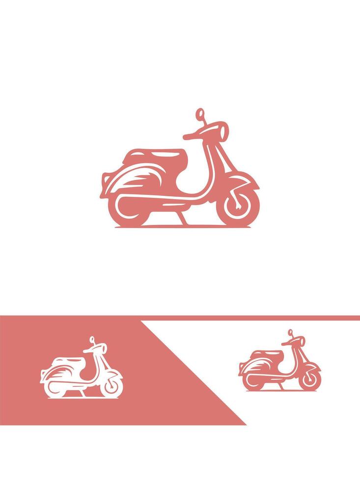 Flash Cruiser scooter logo vector