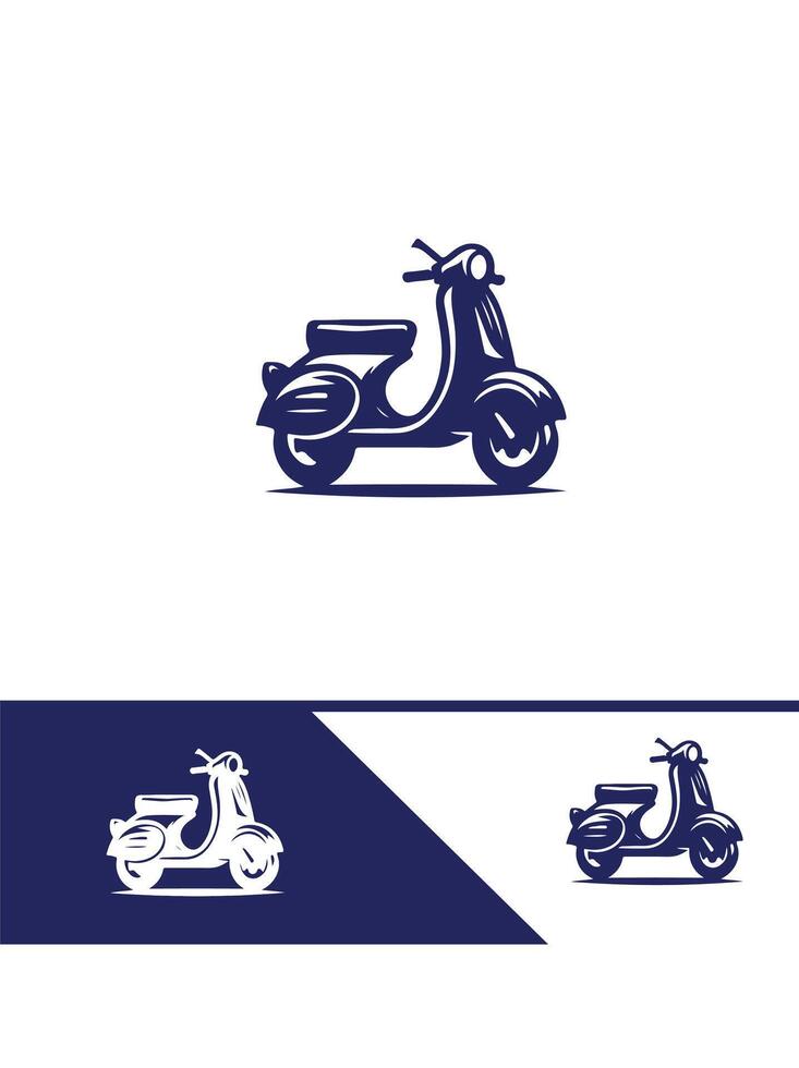 Drift Scoot scooter logo vector