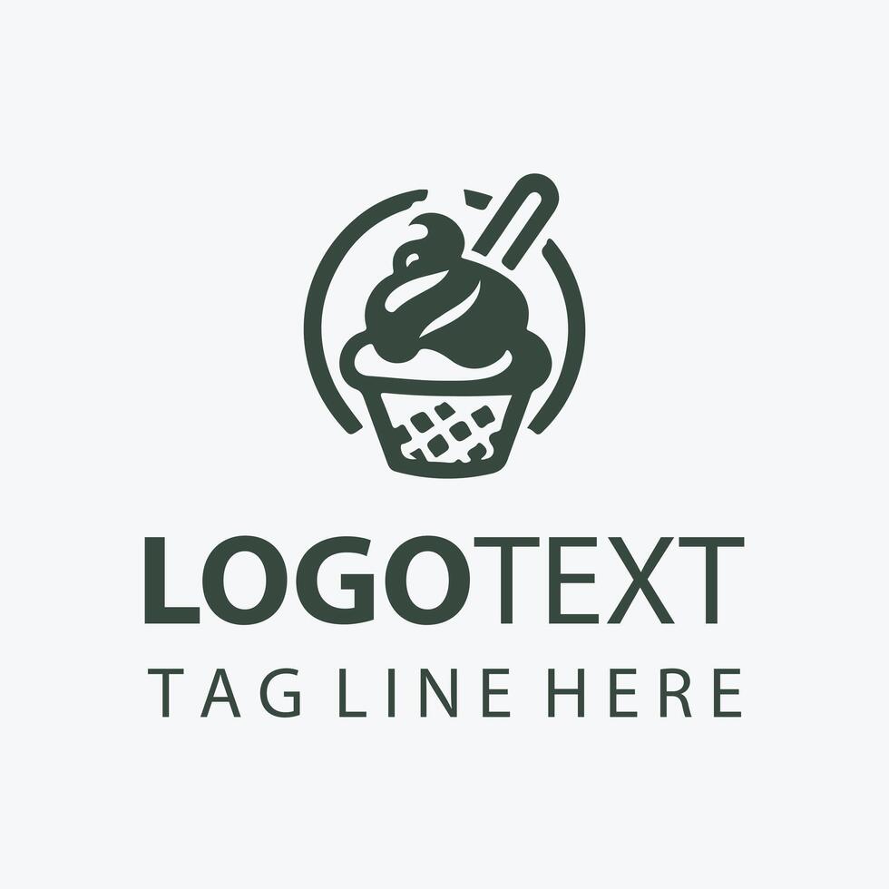 Chilly Cones ice cream logo vector