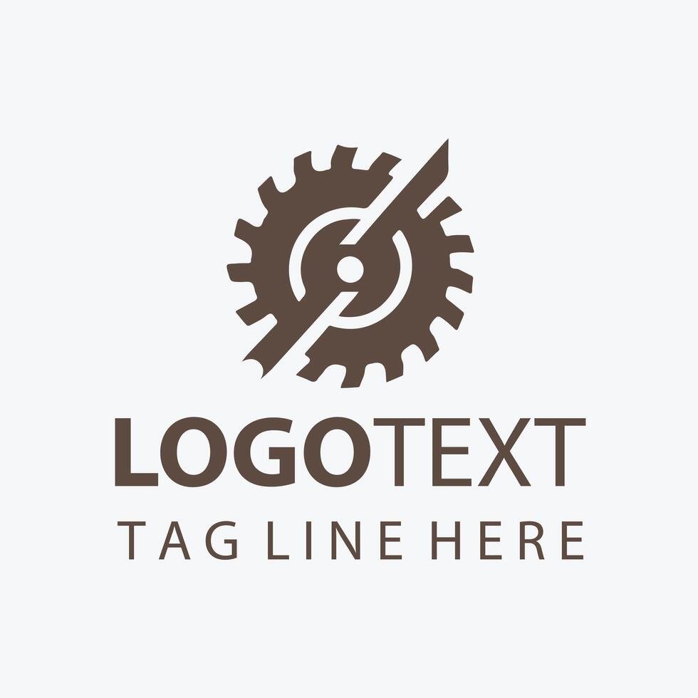 Timber Art Carpentry Logo vector