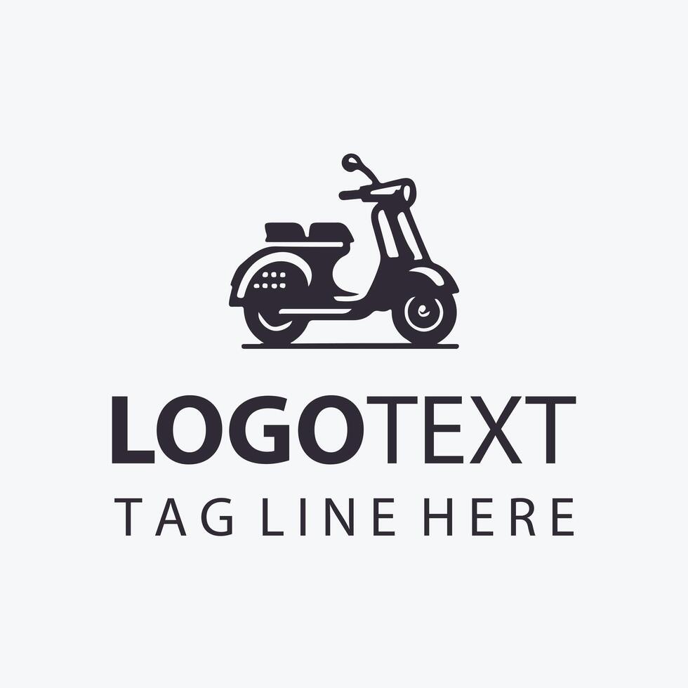 Spin Zoom scooter logo vector
