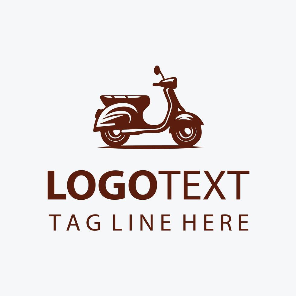 RollJet scooter logo vector