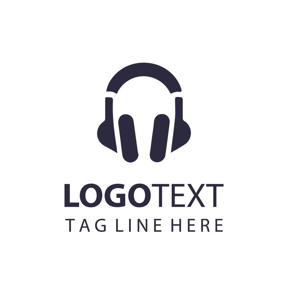 Bass Quest headphone logo vector