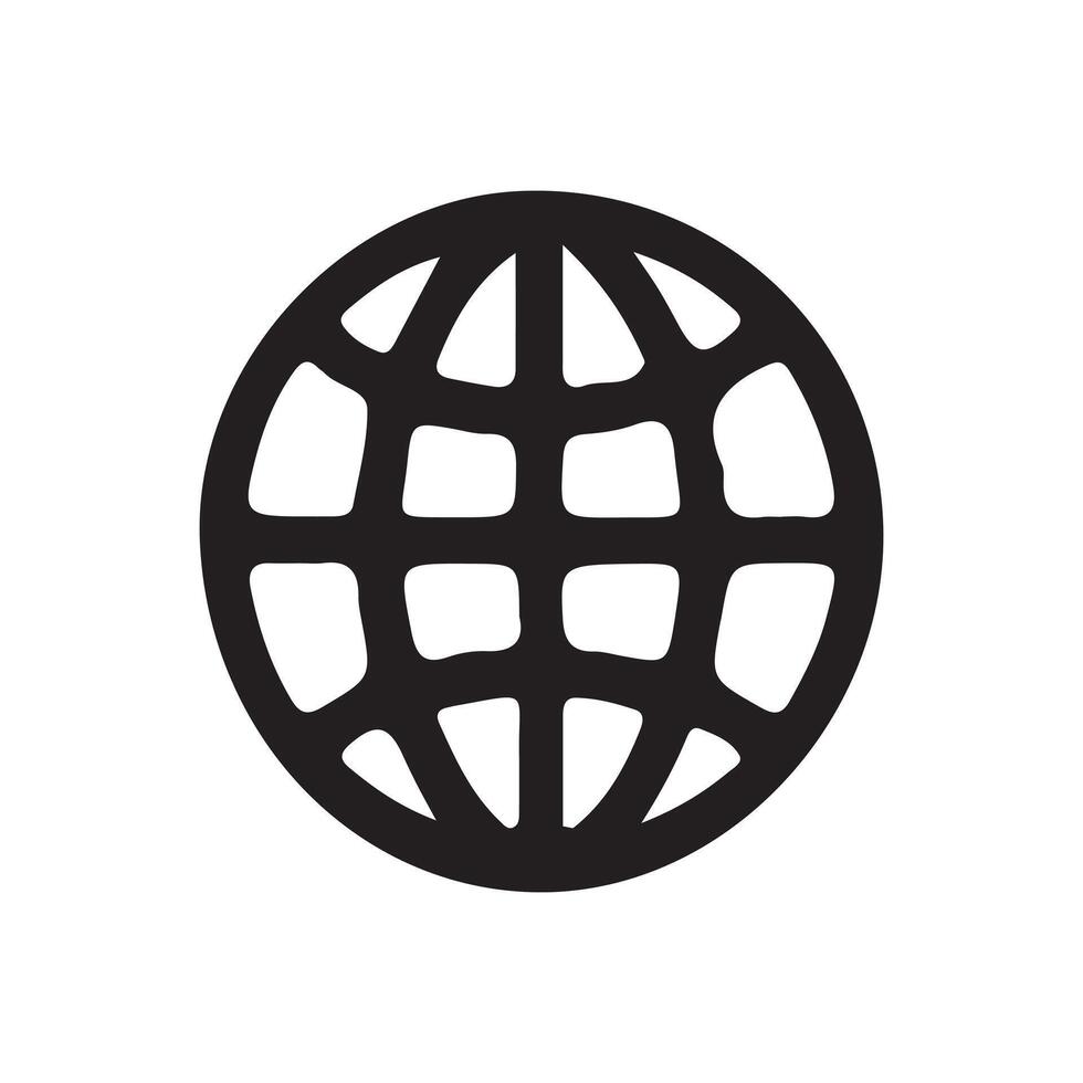 World Wide Web or the internet icon vector